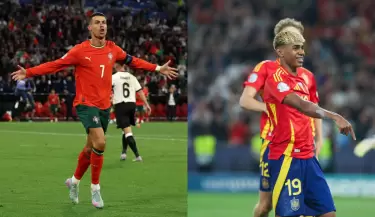 cristiano ronaldo - lamine yamal