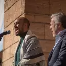 Abel Pintos cant� en Mendoza en el cambio de guardia de la Bandera del Ej�rcito de los Andes