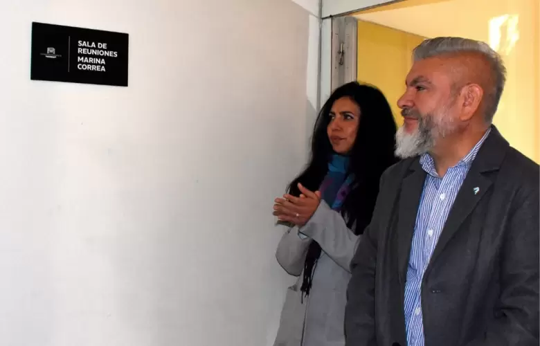 Homenaje a marina correa