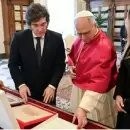 En su primer encuentro, el papa le confirmó a Milei que visitará Argentina