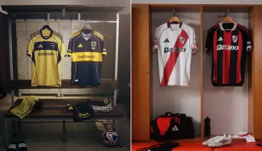 camisetas river - boca