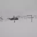 Sigue nevando en la monta�a y el paso a Chile permanece cerrado