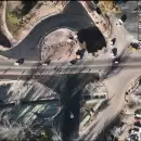 Luján de Cuyo inició la remodelación de la rotonda Azcuénaga, ingreso clave al departamento