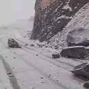 Un derrumbe en Polvaredas complic� las tareas de despeje en la ruta 7