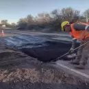 Avanza la repavimentaci�n de las rutas 153 y 171, claves en la conexi�n del sur mendocino