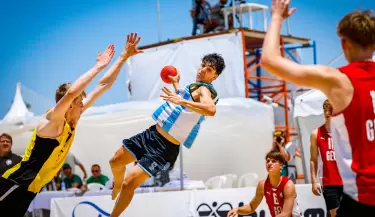 handball beach
