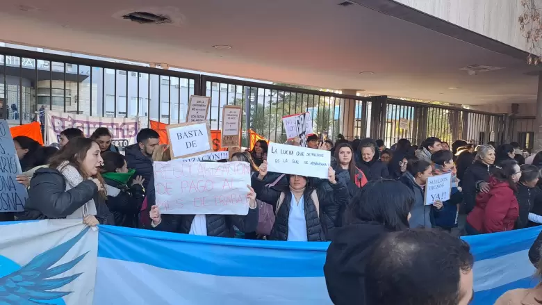 protesta hospital central