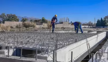 Avanza la construcci�n de un nuevo puente entre Guaymall�n y Las Heras