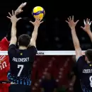 Con el mendocino Agustín Loser, Argentina cayó ante Irán en su segundo partido de la VNL
