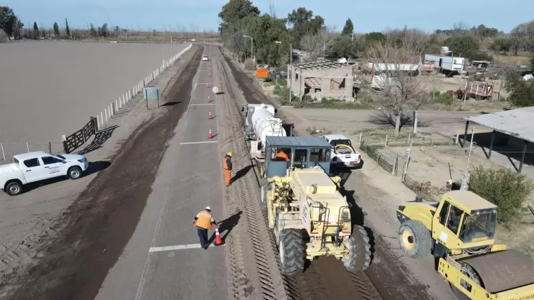 repavimentación ruta 171