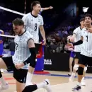 Con Agustín Loser, Argentina cerró la segunda semana con un gran triunfo ante Cuba por la VNL