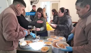 El Ej�rcito Argentino brind� asistencia en San Mart�n durante la ola de fr�o
