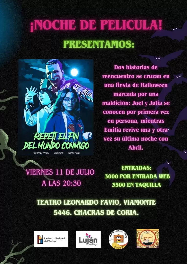 flyer repeti el fin del mundo conmigo