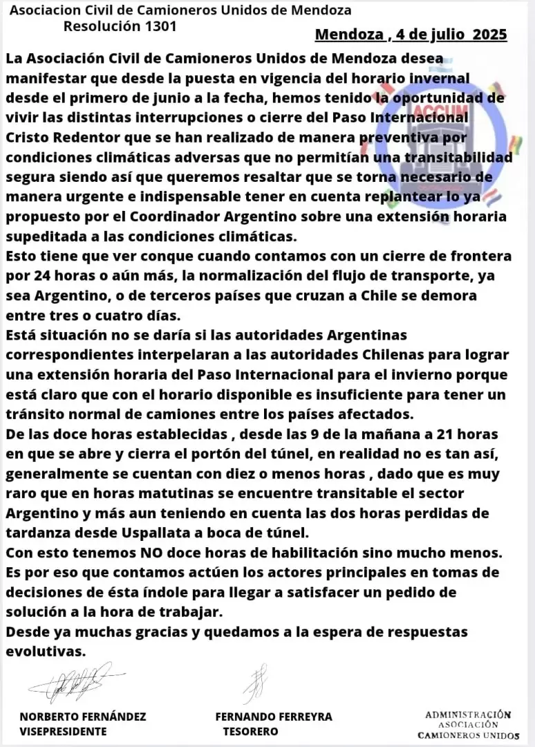 comunicado