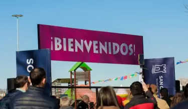 San Carlos inaugur� el Parque de los Ni�os: juegos, inclusi�n y comunidad