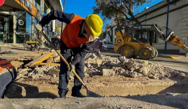 Cortes de tr�nsito en Godoy Cruz por obras en rotonda de Montecaseros y Balcarce
