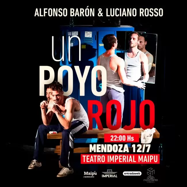 un poyo rojo