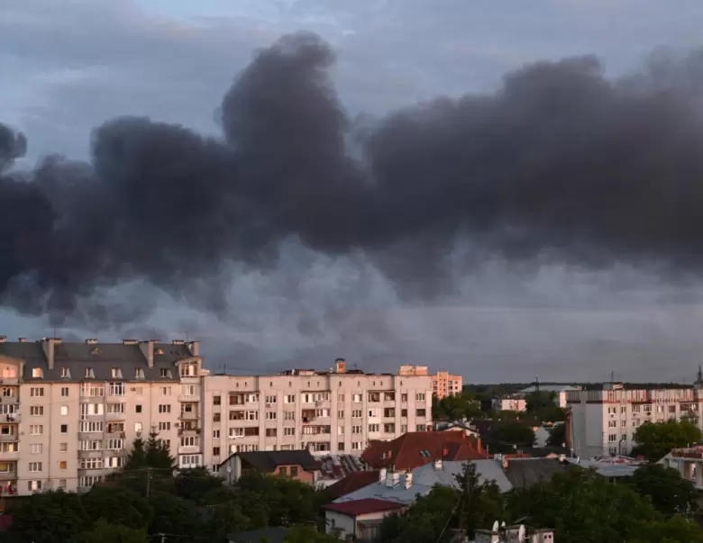 Rusia atacó a Ucrania