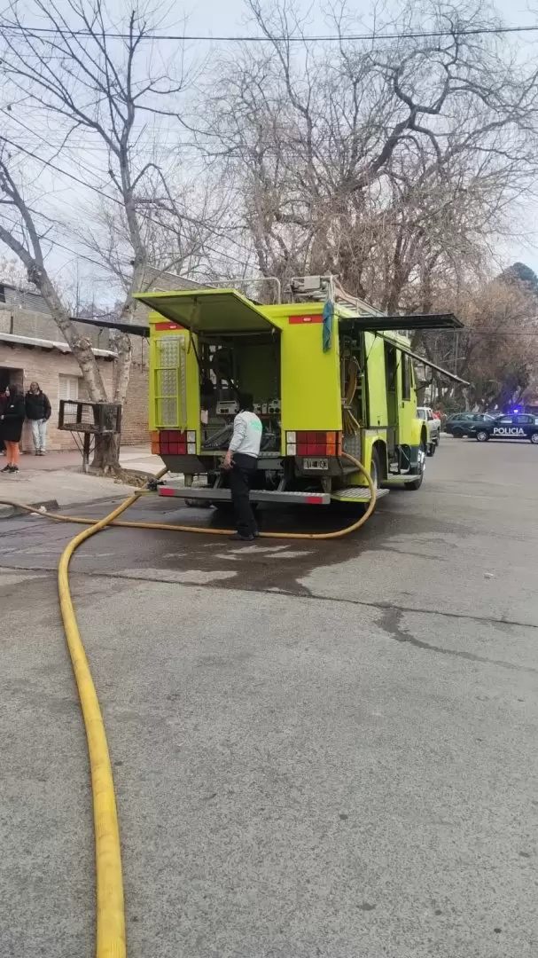 incendio en godoy cruz
