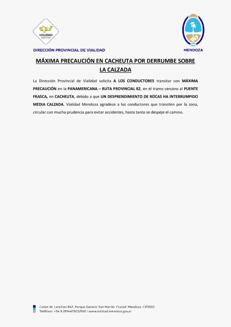 vialidad