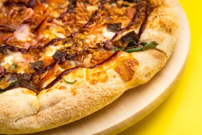 pizza de cebollas