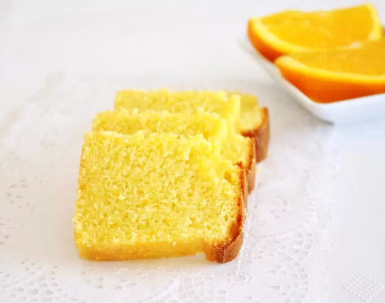 budín de naranja