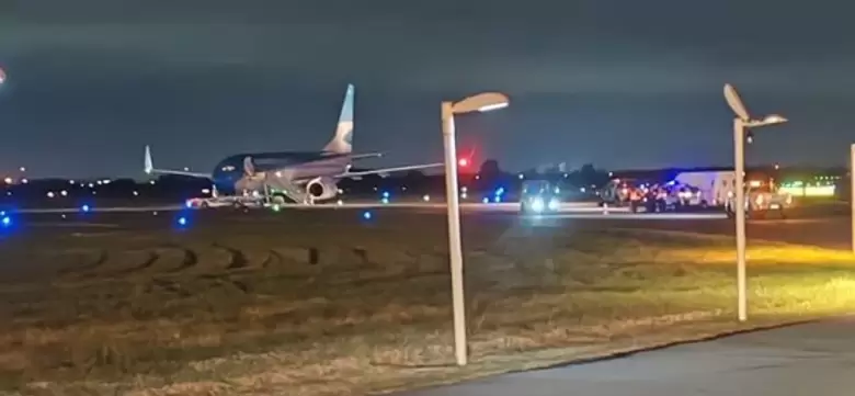 Tensión por un vuelo procedente de Mendoza