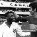 Joya remasterizada: el video de la final Boca vs. Santos de 1963 con Pelé en La Bombonera