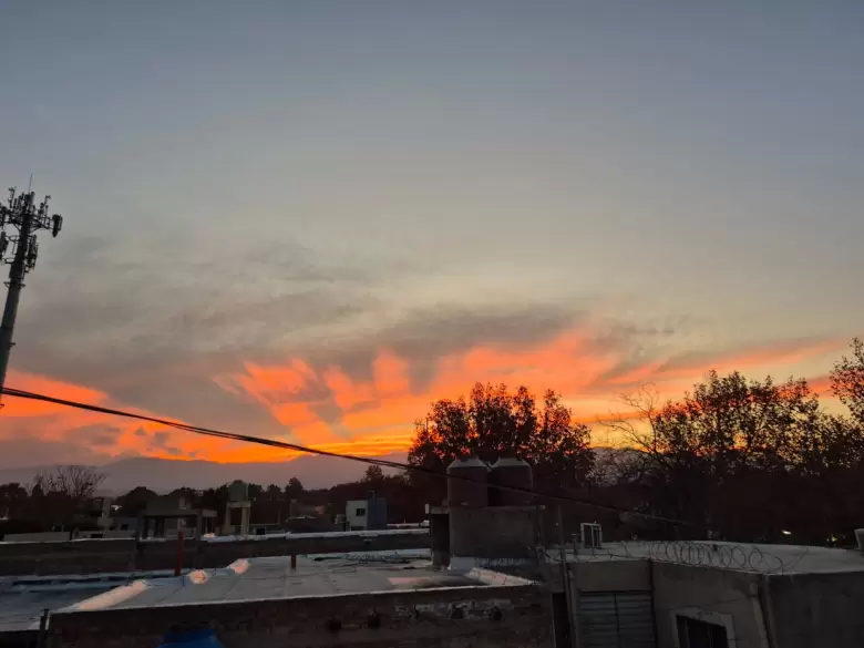 Atardecer en Mendoza