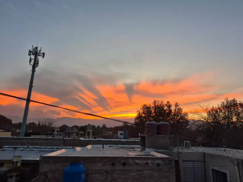 Atardecer en Mendoza