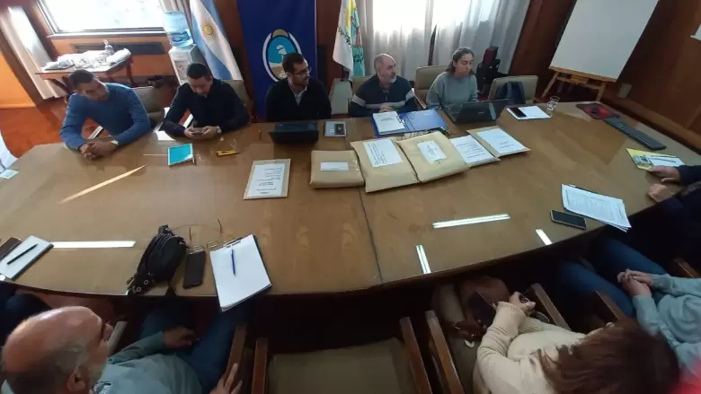obra torrentes en Godoy Cruz