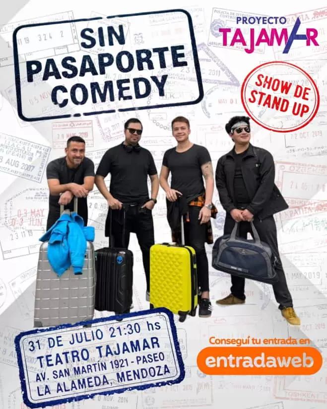sin pasaporte comedy