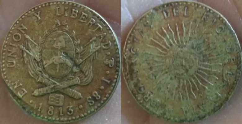 moneda argentina 1813