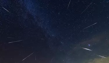 Doble lluvia de estrellas