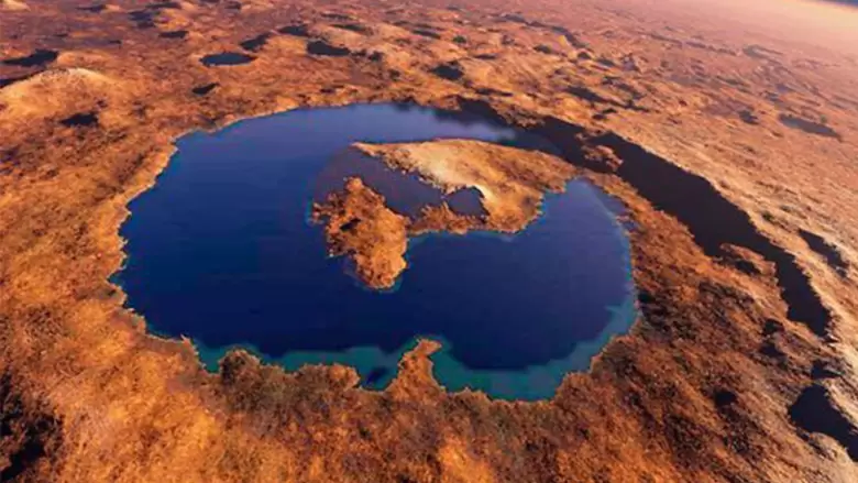 nasa agua en marte