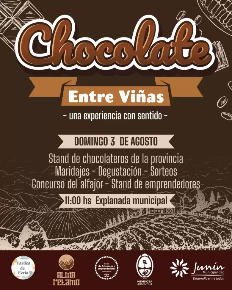 chocolate entre viñas