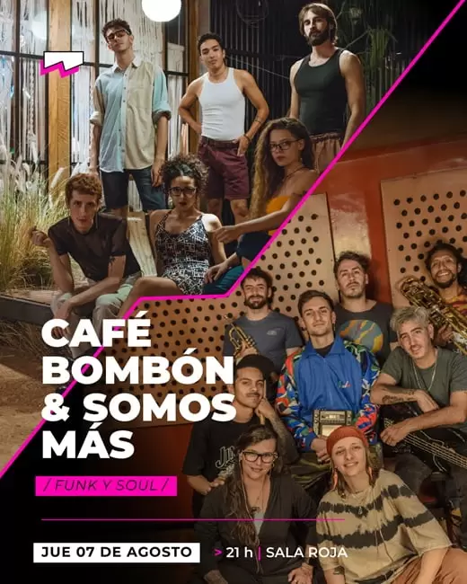 caf� bomb�n y somos m�s