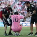 (Videos) Preocupaci�n: c�mo se lesion� Messi en Inter Miami y qu� dijo Mascherano