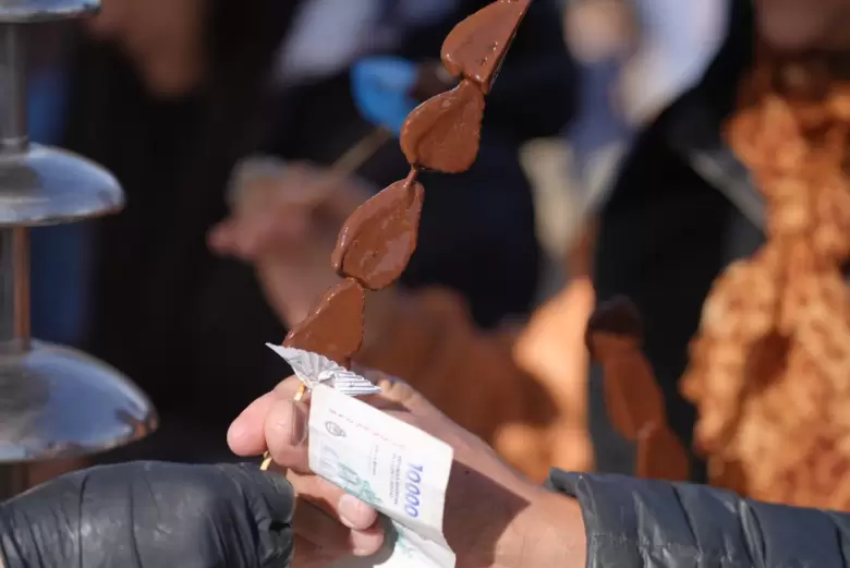 Chocolate entre Viñas-Junín