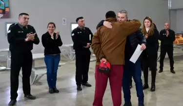 J�venes presos se capacitaron, ayudaron a quienes m�s lo necesitan y Godoy Cruz los reconoci�