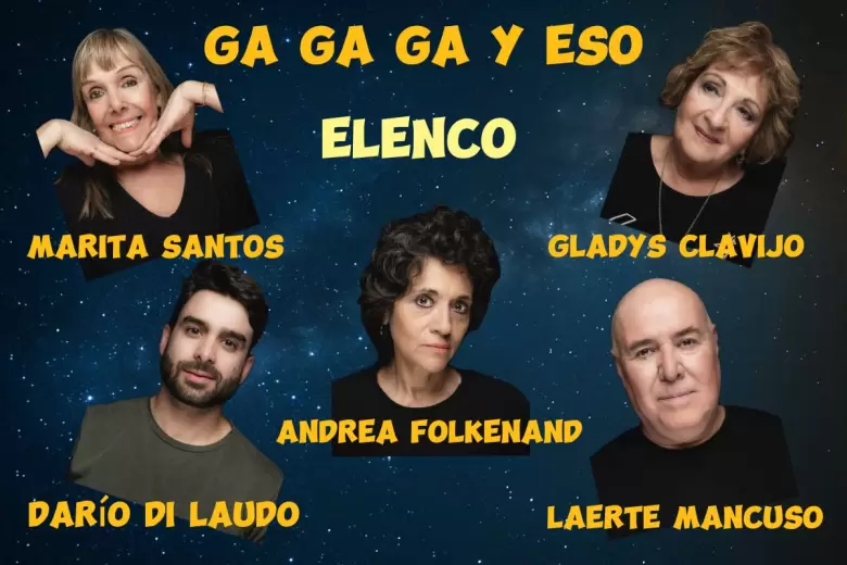 flyer ga, ga, ga y eso