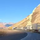 La Ruta 7 se encuentra cortada cerca del Paso Los Libertadores