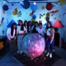 Se inauguró en Guaymallén una muestra de juegos para niños diseñada por estudiantes secundarios