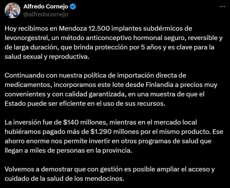 tweet cornejo