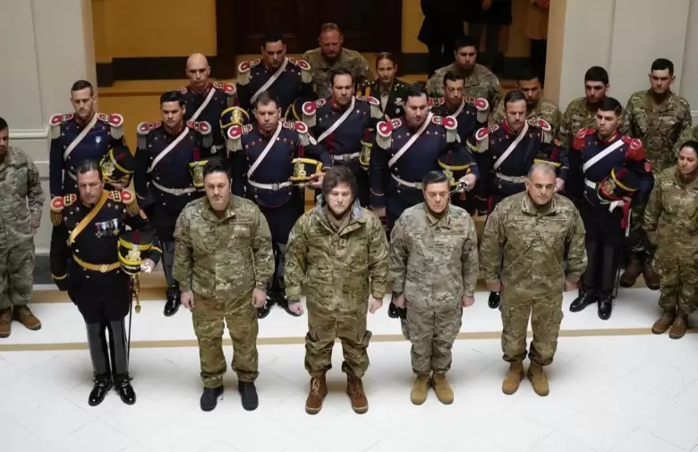 Homenaje en casa rosada, san martin