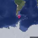 Un sismo de magnitud 7,5 sacudió el pasaje de Drake, entre Chile y la Antártida
