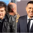 Milei apuntó contra Riquelme como presidente de Boca: "Lo eligió un hincha de River"