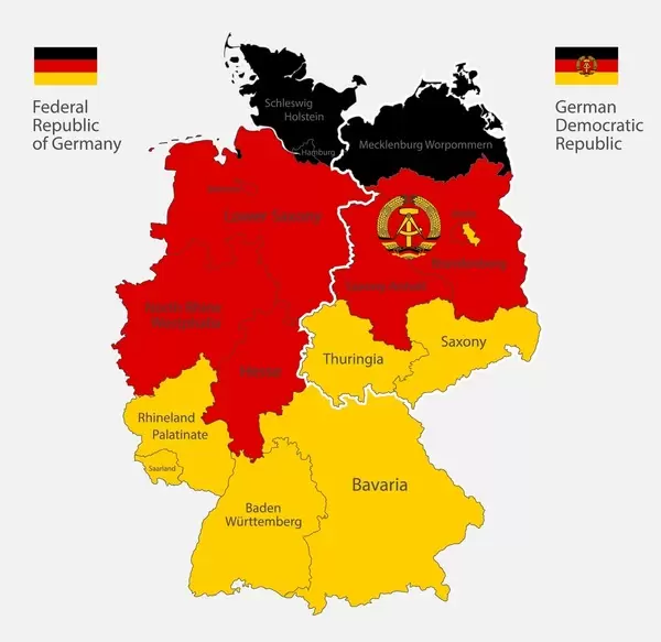 alemania democratica y federal