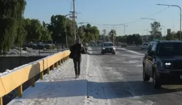 Advierten por niebla y formaci�n de hielo en rutas de la provincia tras el temporal
