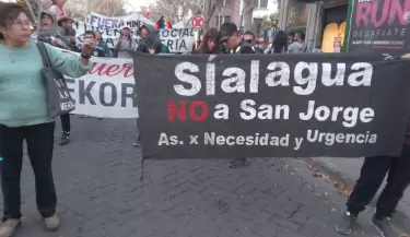 marcha por el agua